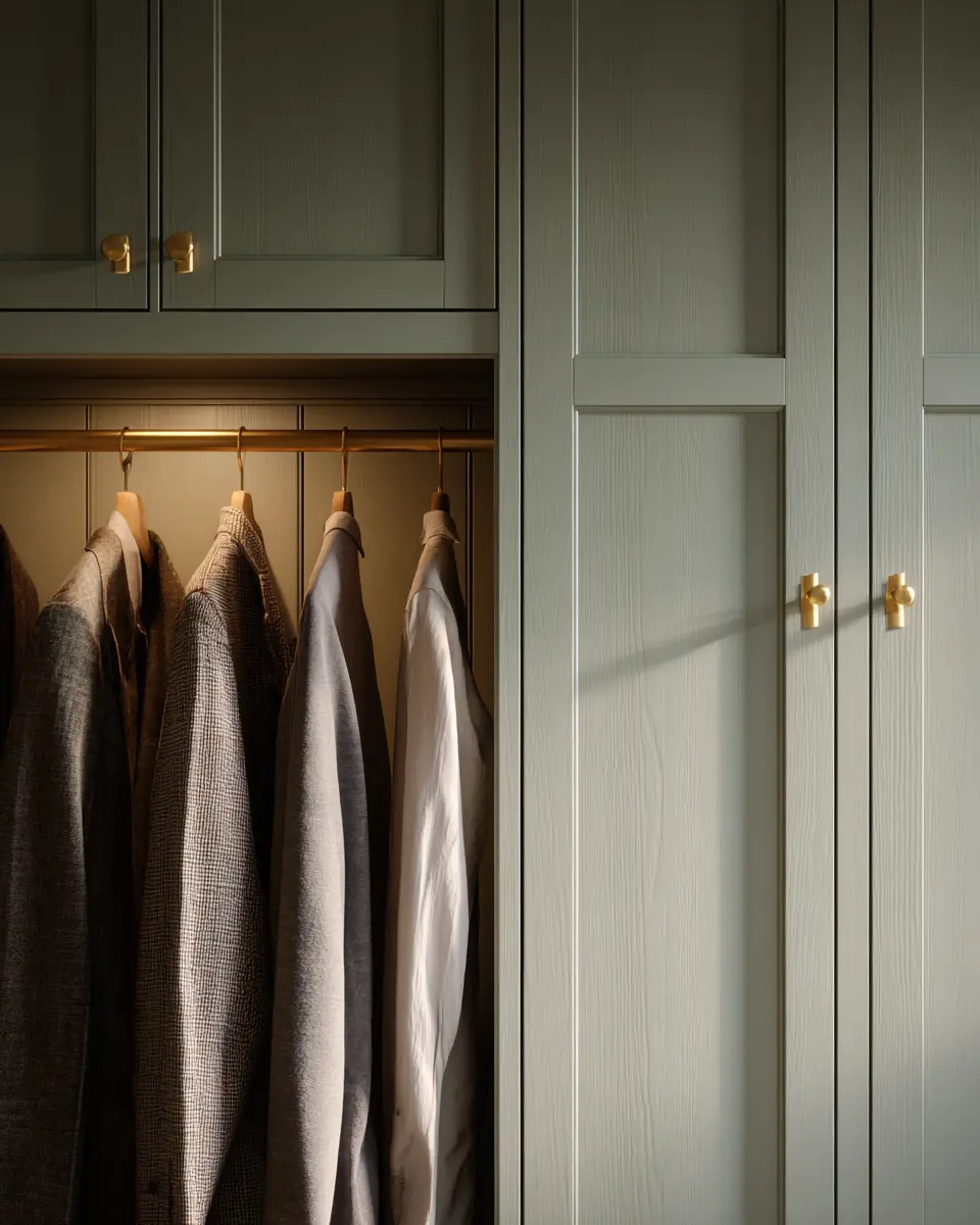 Walk-in-garderobe i mål