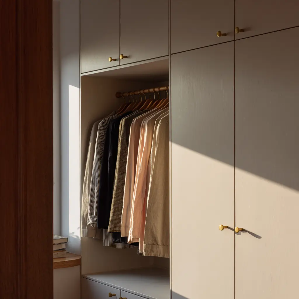 Walk-in garderobe i Lier